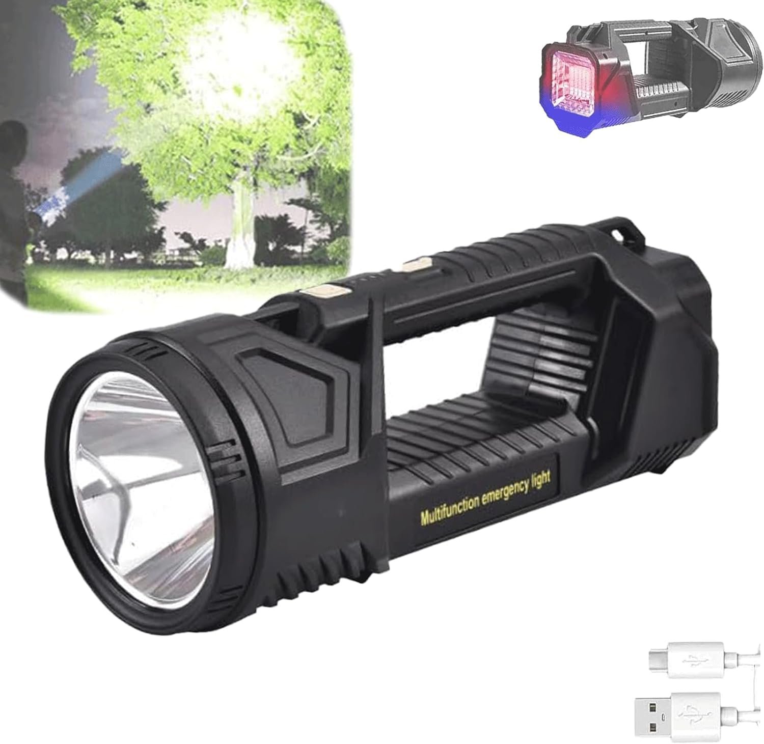Waterproof Spot Lights Handheld Large Outdoor Searchlight